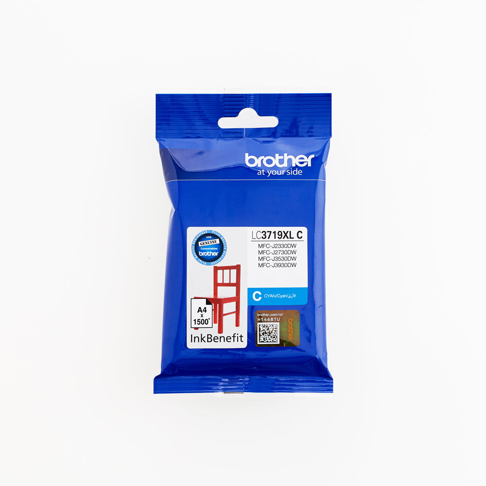 Brother / High Yield Cyan Cartridge For Mfcj3530/ Mfcj3930/ Mfcj2330dw/ Mfcj2730dw