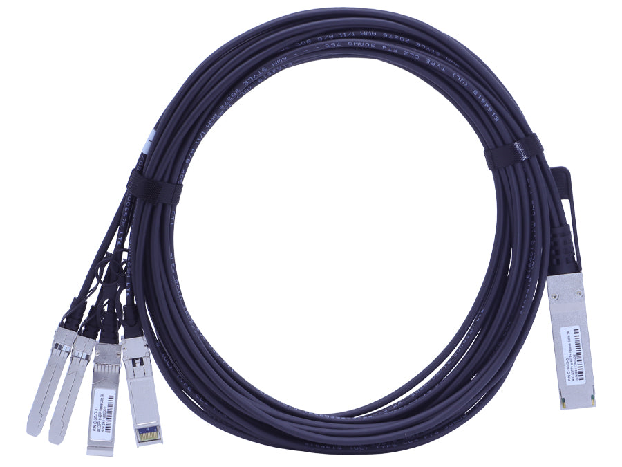 Linkbasic Breakout Cable 3m 1 Qsfp To 4 Sfp+ Uplink Cable