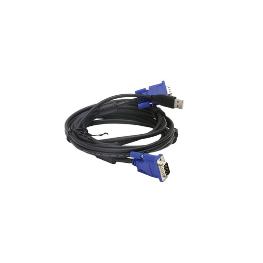 D-link 18m Vga & Usb-a Kvm Cable Set
