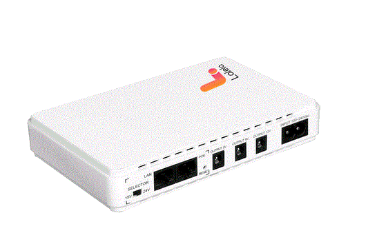 Lalela R1800 Wi-fi Ups For Router And Ont Capacity 32000mwh Input Voltage 100v “ 240v Ac Output Voltage 5v 9v 12v Poe 15v And 24v Included: Power Cable Usb Charging Port Dc Adaptors Splitter Cable Li-ion Battery Warranty 6 Months